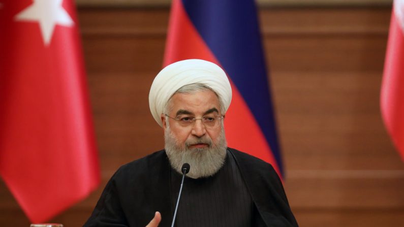 L'Iran a besoin de trouver un appui diplomatique à l'est, non seulement de la part de la Chine mais aussi de l'Asie centrale, afin de l'aider à rivaliser avec les Etats-Unis. Photo ADEM ALTAN/AFP/Getty Images;