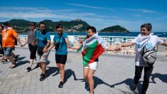 Chaîne humaine de 202 km au Pays basque pour l’autodétermination