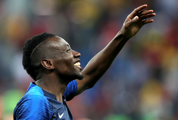 SAINT PETERSBURG, RUSSIA - JULY 10:  Blaise Matuidi of France celebrates following his sides victory in the 2018 FIFA World Cup Russia Semi Final match between Belgium and France at Saint Petersburg Stadium on July 10, 2018 in Saint Petersburg, Russia.  (Photo by Alexander Hassenstein/Getty Images)