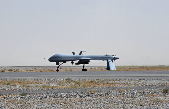 Des drones armés au Yémen visent régulièrement Al-Qaïda dans la péninsule arabique, les USA les considèrent comme la plus dangereuse des branches du réseau djihadiste. Photo MASSOUD HOSSAINI / AFP / Getty Images.