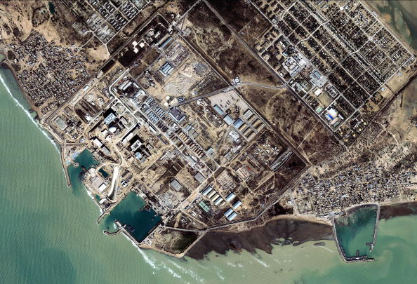 Image satellite qui montre une installation nucléaire iranienne. Les États-Unis croient que cette installation et d'autres en Iran pourraient être utilisées  pour fabriquer des armes nucléaires. Photo Space Imaging Moyen-Orient / Getty Images.
