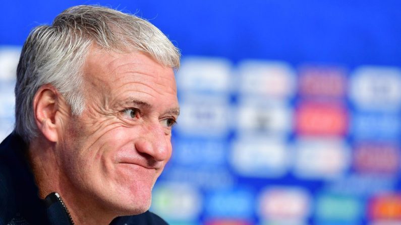 L'entraîneur de l'équipe de France Didier Deschamps. (Photo : GIUSEPPE CACACE/AFP/Getty Images)