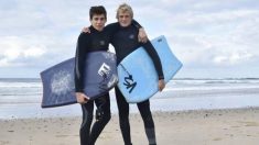 Des adolescents sauvent un homme âgé après un accident de surf qui le laisse bloqué dans l’océan avec un cou brisé