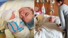 Des infirmières réalisent le rêve d’un homme en phase terminale en amenant son arrière-petite-fille nouvellement née dans sa chambre