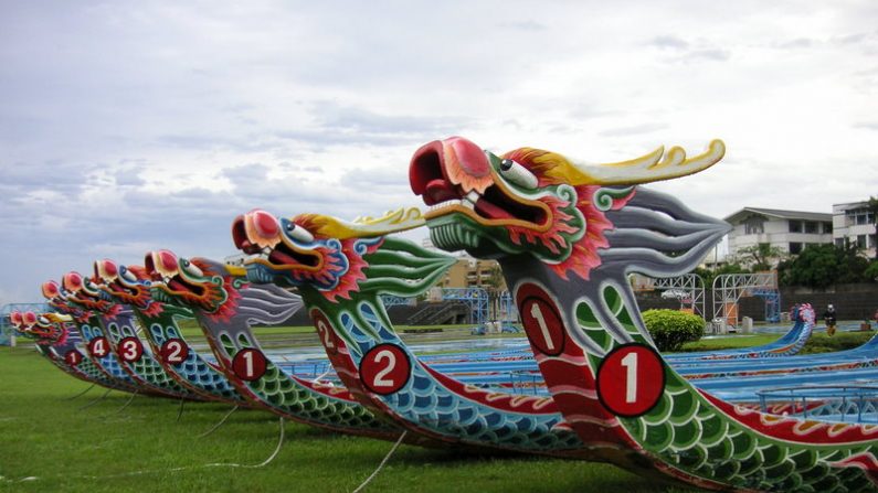 Un exemple de bateau dragon photo Wikipédia