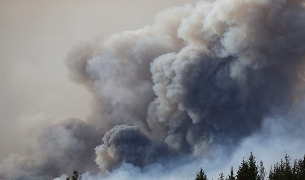 Dans l’ouest de la France, le ciel s’est voilé de fumées provenant des incendies du Canada
