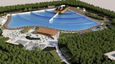 Landes : première piscine pour surf,  les JO-2024 en ligne de mire