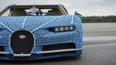 Un incroyable modèle de Bugatti Chiron en LEGO fait ses preuves sur la route