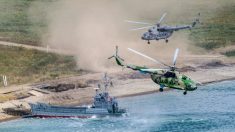 Exercices militaires de l’armée russe en mer du Japon