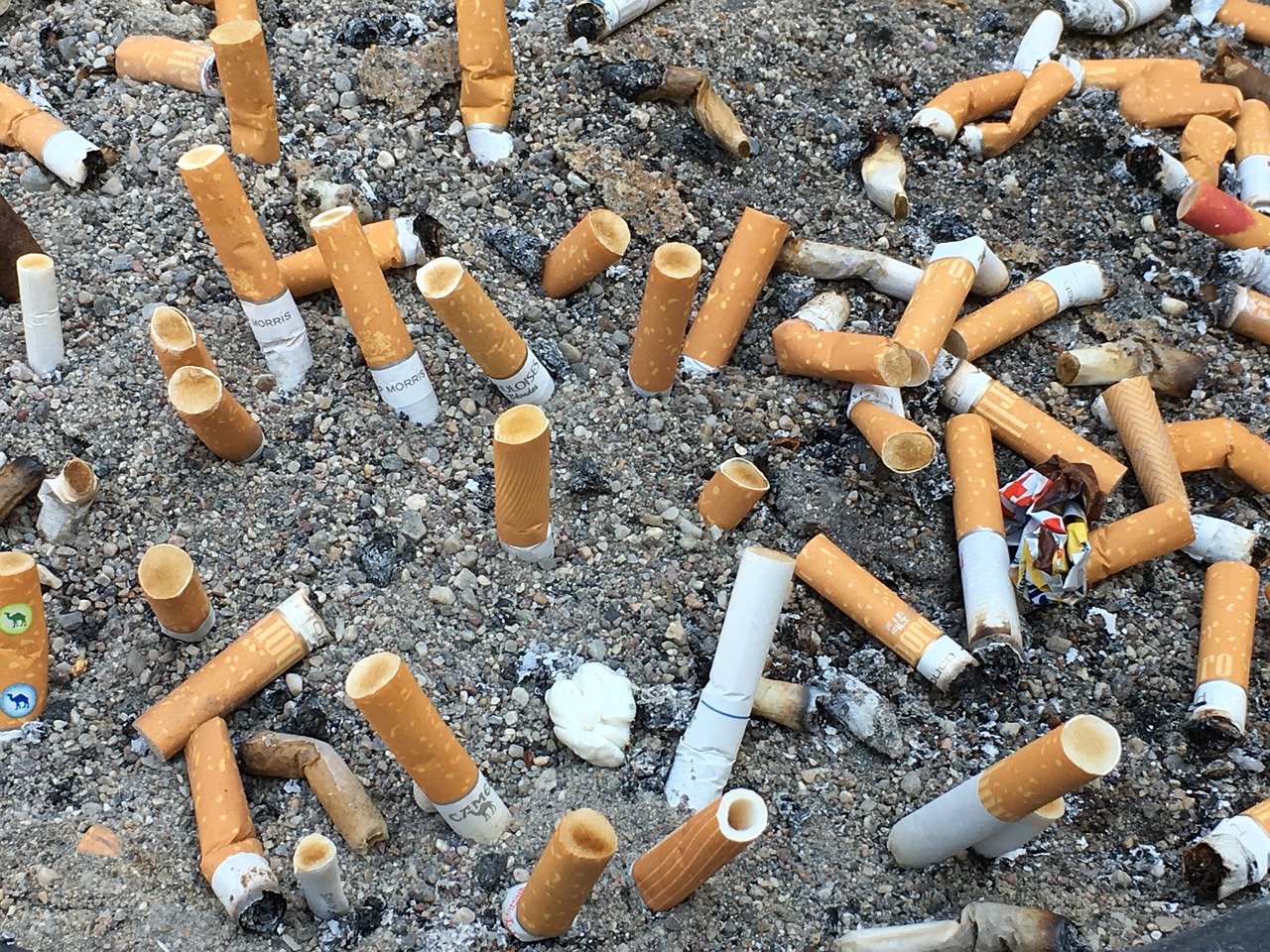 Les mégots de cigarettes polluent davantage les océans que le plastique