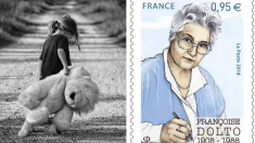 Un timbre de La Poste à l’effigie de Françoise Dolto, psychanalyste qui tendait à banaliser la pédophilie