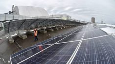 L’Ukraine inaugure sa première centrale solaire à Tchernobyl