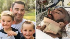 Un père héroïque sauve son fils d’une chute d’un balcon en mettant sa propre vie en danger