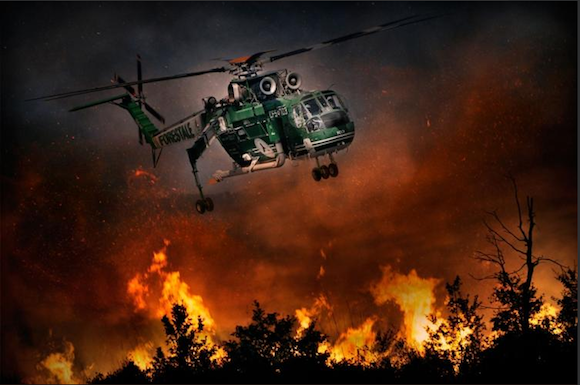 Incendie Californie : plus de 40 000 hectares partis en fumée, une catastrophe majeure. (Capture d’écran Twitter@BlondelleLanct1)   