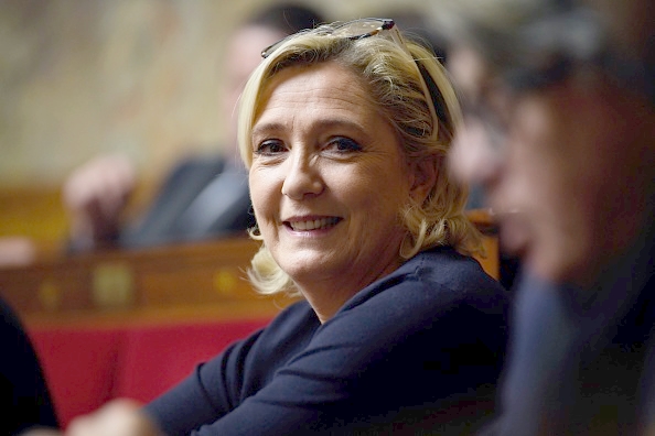 Marine Le Pen, présidente du Rassemblement national (RN). (Photo : ERIC FEFERBERG/AFP/Getty Images)