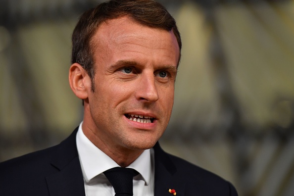 Le Président français Emmanuel Macron. (Photo : BEN STANSALL/AFP/Getty Images)