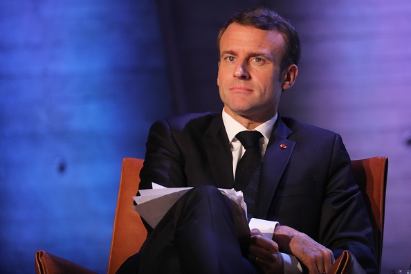 Le Président Emmanuel Macron.  (Photo: LUDOVIC MARIN/AFP/Getty Images)