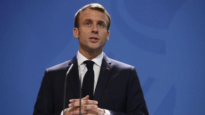 Le président français Emmanuel Macron. (ODD ANDERSEN/AFP/Getty Images)