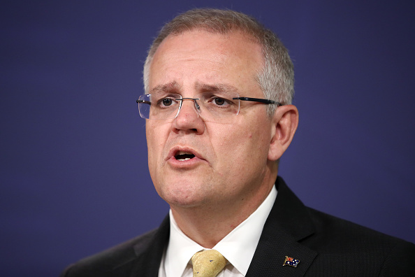 Le Premier ministre australien Scott Morrison (Cameron Spencer/Getty Images)