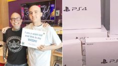 La fondation Make-A-Wish aide un adolescent mourant à offrir 22 stations Playstation à d’autres enfants atteints du cancer