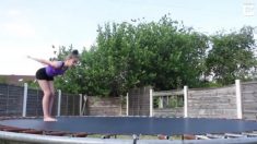 Une jeune fille de 14 ans a eu une réaction incroyable après avoir reçu des nouvelles accablantes pouvant mettre un terme à sa carrière de gymnaste