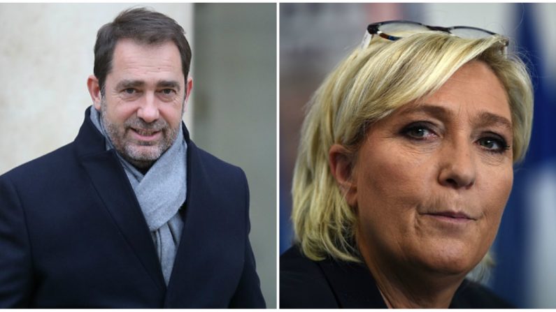 Le Rassemblement national demande la démission de Christophe Castaner, qu'il juge « incapable d’assurer l’ordre ». Crédit : LUDOVIC MARIN/AFP/Getty Images - ANNE-CHRISTINE POUJOULAT/AFP/Getty Images.