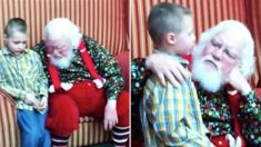 Une mère est en larmes en voyant son fils révéler au Père Noël ses « besoins spéciaux »