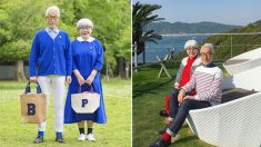 Cet adorable couple japonais porte des ensembles assortis depuis 38 ans