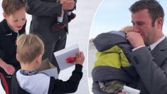 Le Père Noël secret fait un don de 10 000 $ US à un veuf avec 7 enfants, le laissant bouche bée