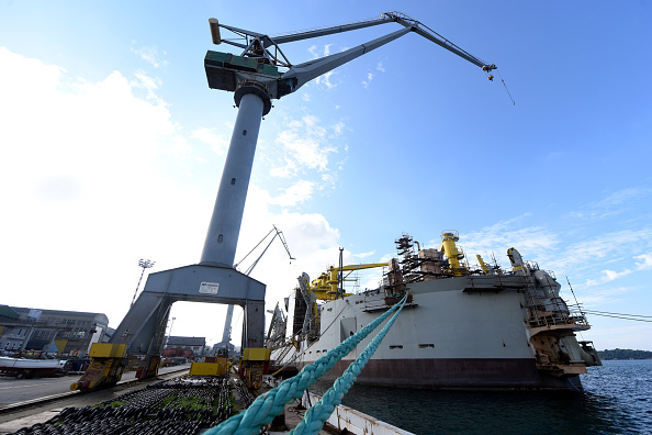 -Le secteur croate de la construction navale jadis prospère est en train de chuter, l'un des derniers bouleversements des géants industriels de l'époque communiste. Photo DENIS LOVROVIC / AFP / Getty Images.