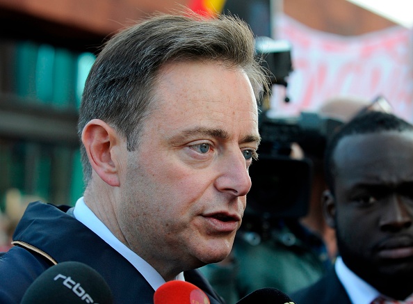 Bart De Wever, président du parti nationaliste flamand de la N-VA au pouvoir en Belgique (JOHN THYS/AFP/Getty Images)