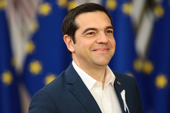"Aujourd'hui nous votons le premier budget de l'ère post 'memoranda', un budget d'expansion budgétaire après huit ans d'austérité, notre propre budget", s'est félicité Alexis Tsipras, le premier ministre grec. (Photo : Jack Taylor/Getty Images)