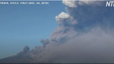 Italie – Le mont Etna est entré en éruption, plus de 130 tremblements de terre signalés