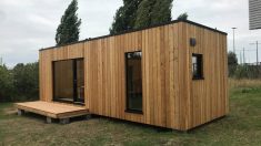 Belgique : des apprentis en menuiserie construisent des studios pour les sans-abri
