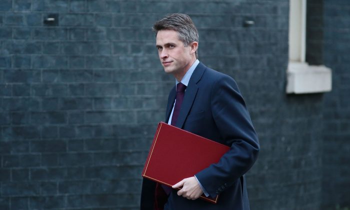 Le ministre britannique de la Défense Gavin Williamson arrive au 10 Downing Street à Londres le 4 décembre 2018. (Jack Taylor/Getty Images)