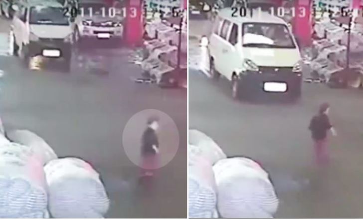 Ces dernières années, des caméras de vidéosurveillance à travers la Chine ont régulièrement capturé des conducteurs qui venaient de renverser accidentellement un piéton et ont intentionnellement fait marche arrière pour tuer la personne blessée. (Capture d'écran YouTube | Chine non censurée)