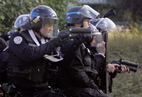  "Gilet jaune": tirs policiers notamment au moyen de lanceurs de balles de défense (LBD) .(Photo : Franck Prevel/Getty Images)