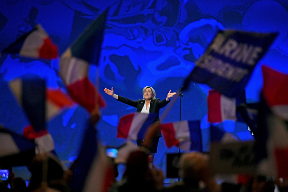  Européennes : Marine Le Pen a présenté sa liste. (Photo : Jeff J Mitchell/Getty Images)