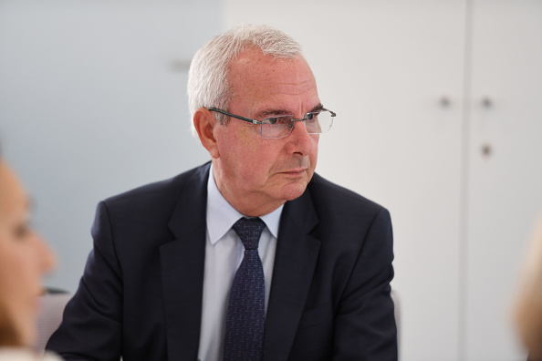 L’ancien député Jean Leonetti a donné son nom aux lois de 2005 et de 2016 sur les droits des malades en fin de vie. (Photo Christophe ARCHAMBAULT / AFP)        