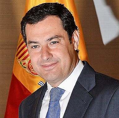 -Juan Manuel Moreno, le futur chef du gouvernement de l’Andalousie. Image Wikipédia.