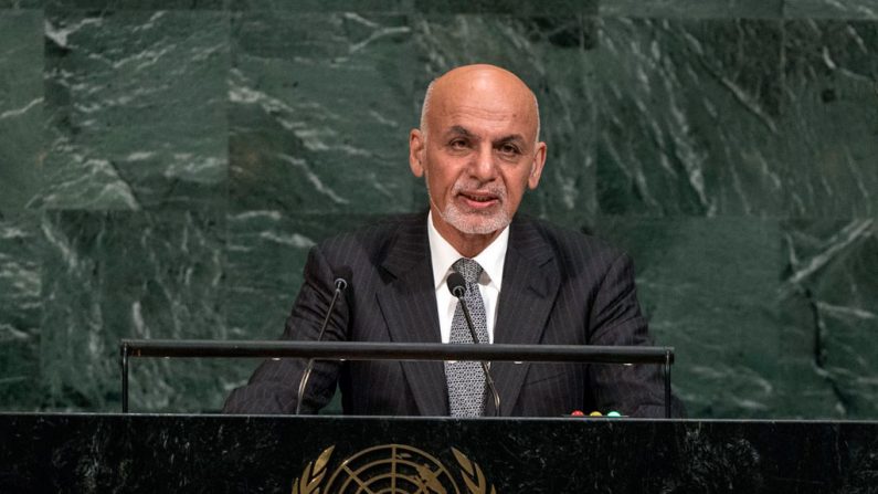 Le Président Ghani de l'Afghanistan à l'ouverture de la 72ème session de l'Assemblée générale à New York (archives). Photo ONU/Cia Pak