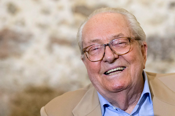 Jean-Marie Le Pen. (Photo : GEOFFROY VAN DER HASSELT/AFP/Getty Images.