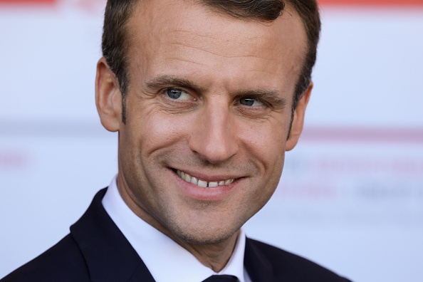 Emmanuel Macron annonce que la France va faire du 24 avril une "journée nationale de commémoration du génocide arménien".     (Photo :  LUDOVIC MARIN/AFP/Getty Images)