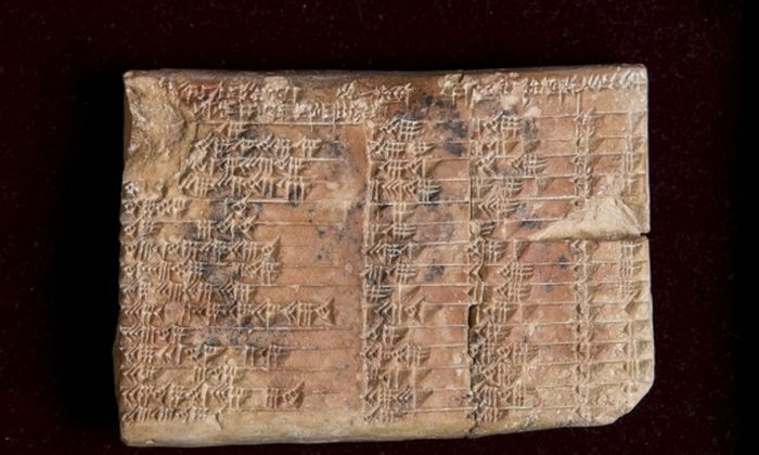 La traduction d’une mystérieuse tablette babylonienne vieille de 3700 ans a été rendue publique