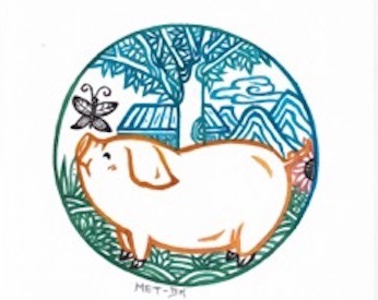 Les personnes nées sous le signe du Cochon font souvent preuve d’un enthousiasme sincère et d’une personnalité équilibrée. (MET_Blue Hsiao)