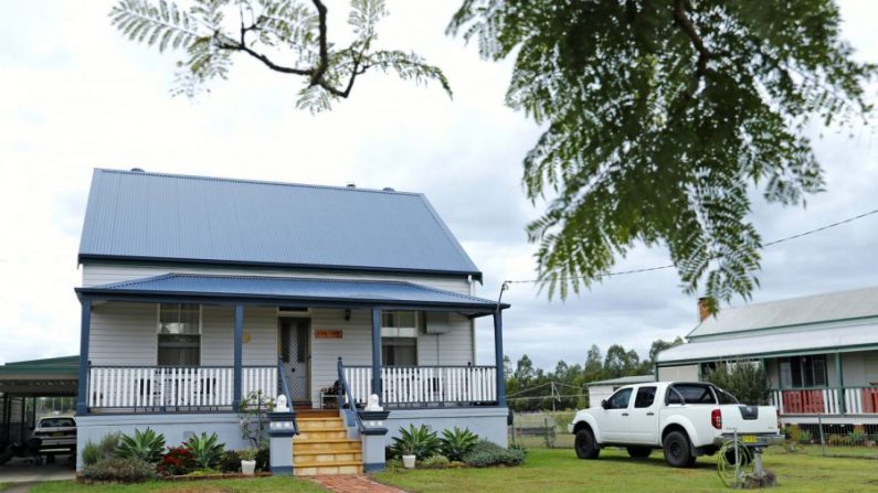 L'ancien domicile du terroriste présumé Brenton Tarrant à Grafton, Australie, le 16 mars 2019. (Regi Varghese/Getty Images)