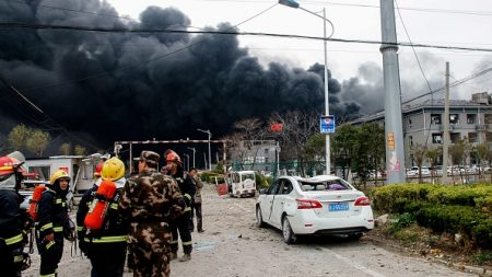 Explosion dans une usine chimique en Chine: le bilan monte à 44 morts