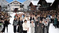 Chanel: des flocons et des larmes pour la dernière collection de Karl Lagerfeld