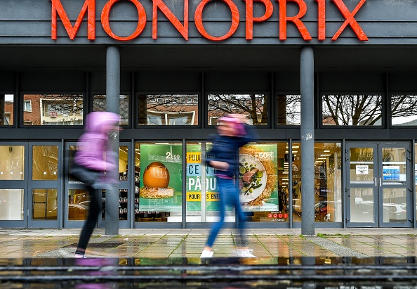 Monoprix, une des plus grandes chaînes françaises de supermarchés et d'articles ménagers. (Photo : PHILIPPE HUGUEN/AFP/Getty Images)