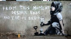 Banksy engagé pour la planète? A Londres, une nouvelle oeuvre lui est attribuée